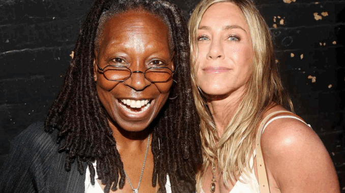 Jennifer-Aniston-and-whoopi-gold