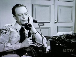 Barney Fife And The Song To Juanita Over The Phone!