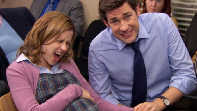 Pam’s Labor Sends the Office into Panic and Jim into Full Dad Mode