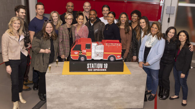 Station 19 Cast Marks One Hundred Episode Milestone with Joyous Celebration md02