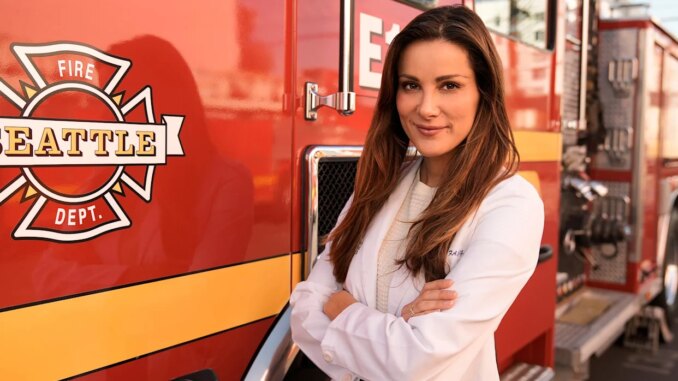 Stefania Spampinato in Tears During Station 19 Series Finale Table Read md02