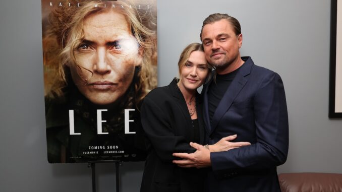 Leonardo DiCaprio and Kate Winslet Share the Spotlight Again at Titanic Movie Screening md02