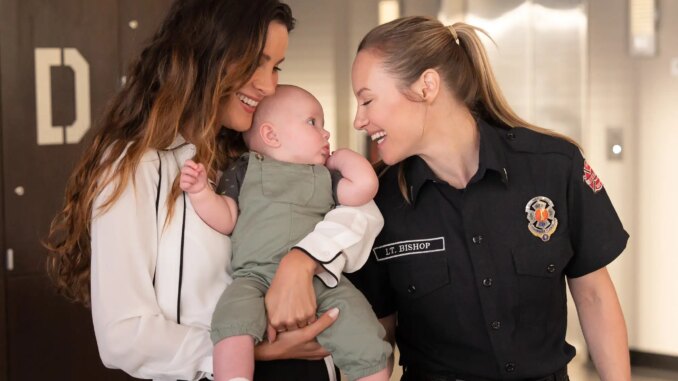 Stefania Spampinato and Danielle Savre Reflect on Their Memorable Station 19 Romance md02