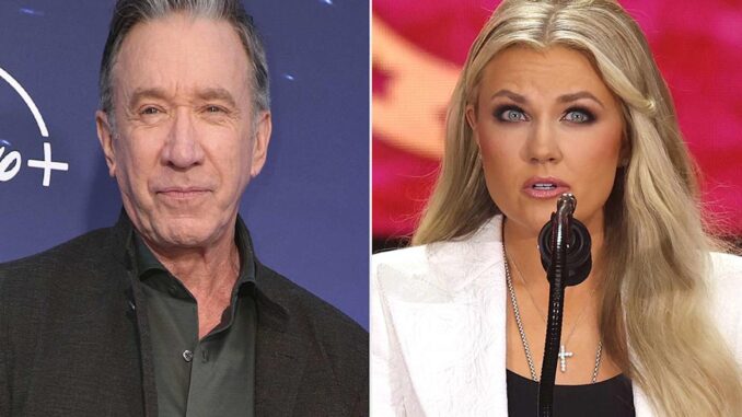 Tim Allen Extends Forgiveness to Driver Responsible for His Father’s Death Following Emotional Speech from Charlie Kirk’s Widow Erika md02