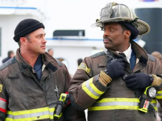 Severide and boden in uniform on a job in chicago fire
