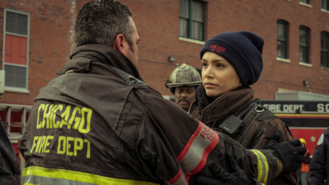 9. Season 6 Severide heart is patched up again by Stella Kidd
