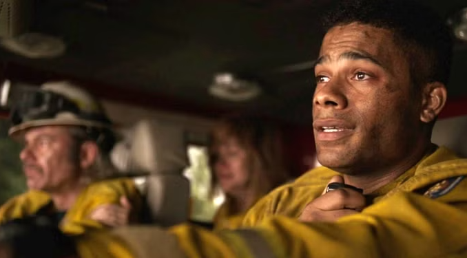 Jordan calloway as jake crawford in fire country season 2 episode