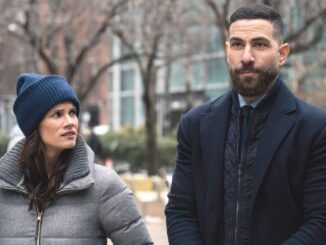 Missy peregrym as maggie bell and zeeko zaki as oa zidan in fbi season 8 episode