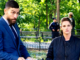 Oa and maggie together while outside at park in fbi